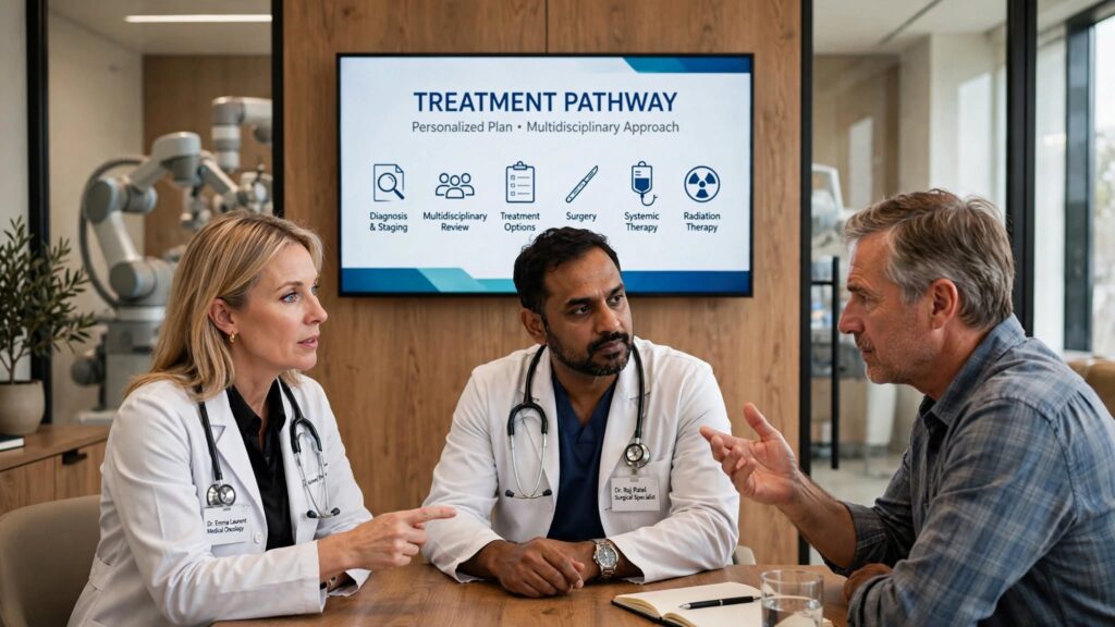 medical consultation scene - TraveCure