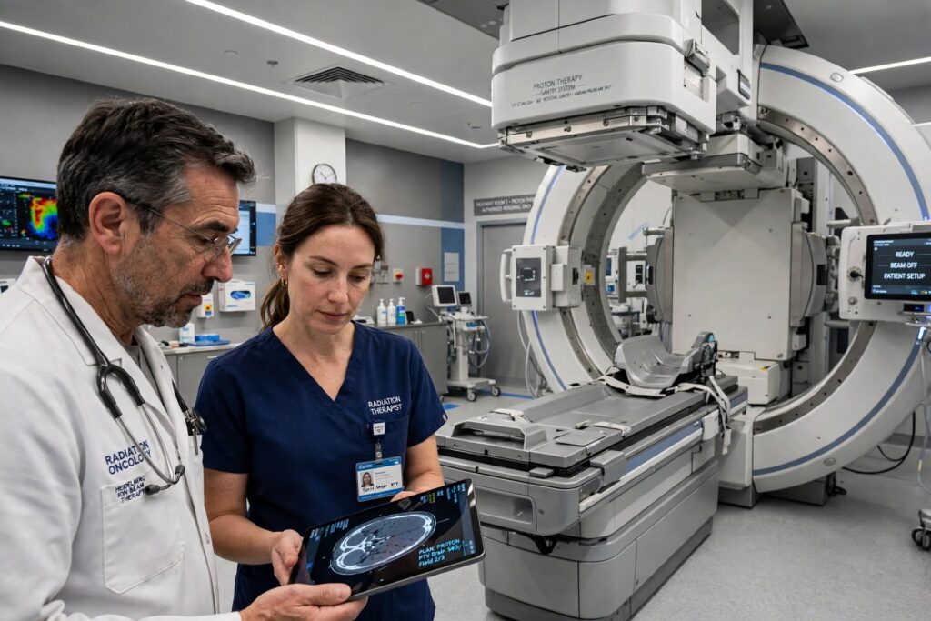 proton therapy and advanced cancer treatment.